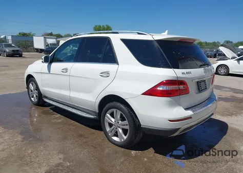 2014 Mercedes-Benz Ml 350 4Matic из США, поврежденный, VIN 4JGDA5HB1EA329966